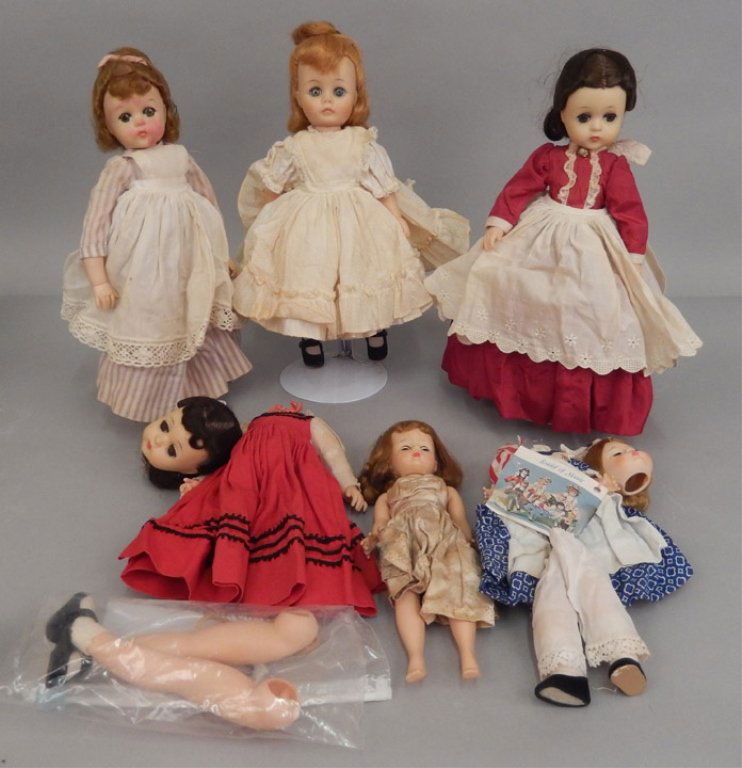 Six Madame Alexander dolls (1 of 6)