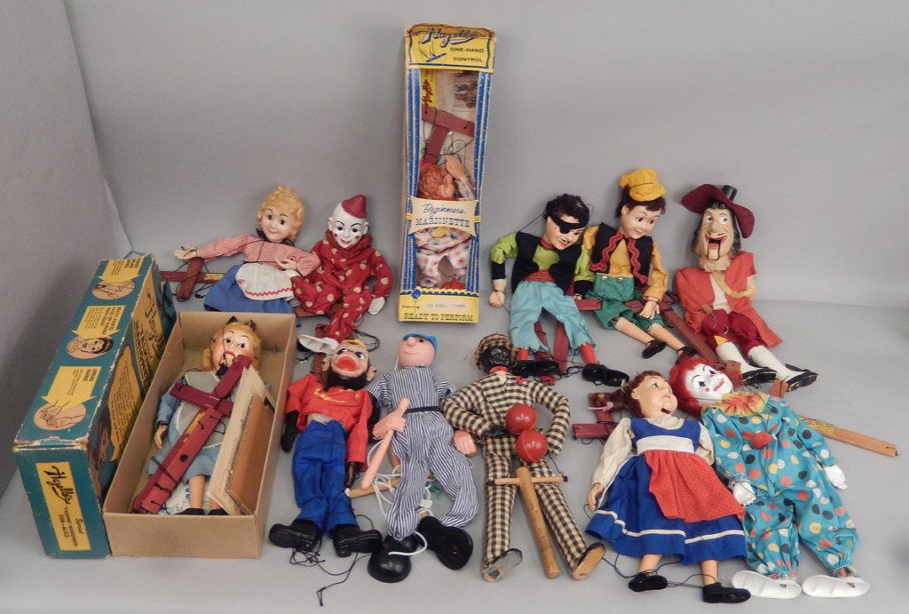 Large grouping of marionettes (1 of 6)