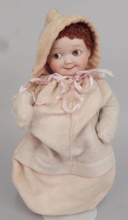 Heubach googly eyed bisque head doll (1 of 5)