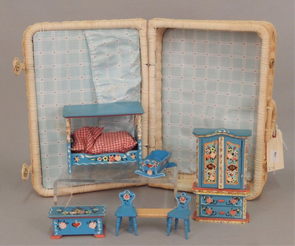 German 1970-80's Bedroom furniture set in original (1 of 7)