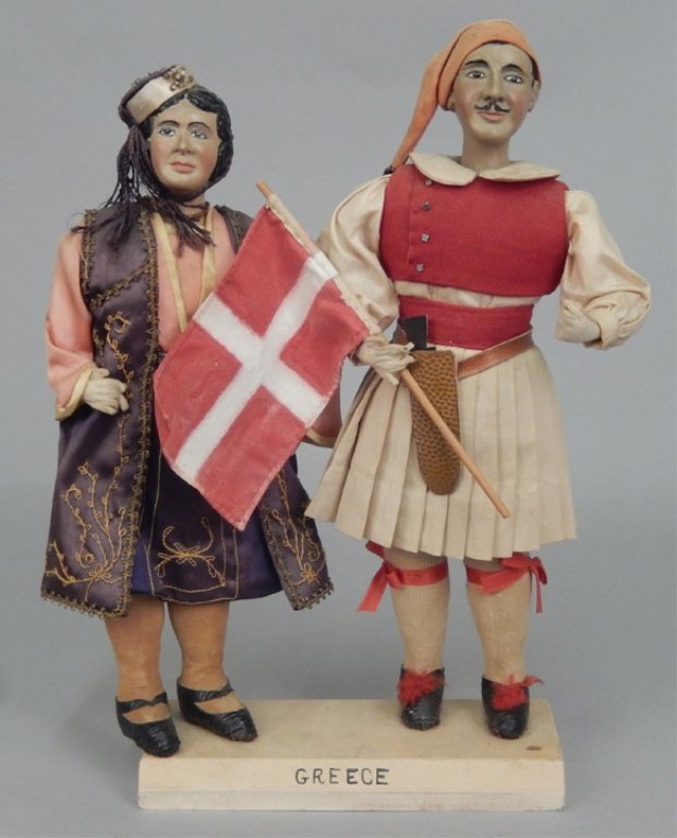 Pair of WPA Dolls Greece (1 of 3)