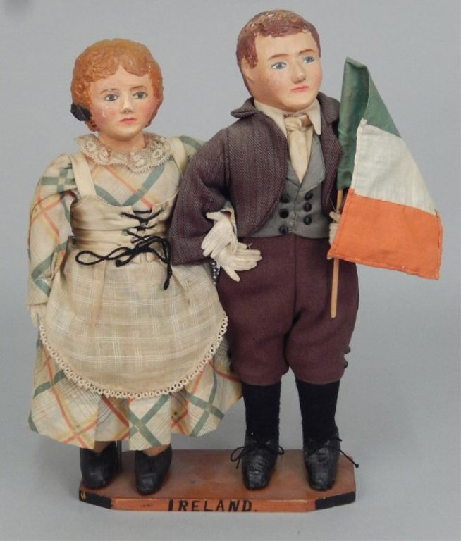 Pair of WPA Dolls Ireland (1 of 4)
