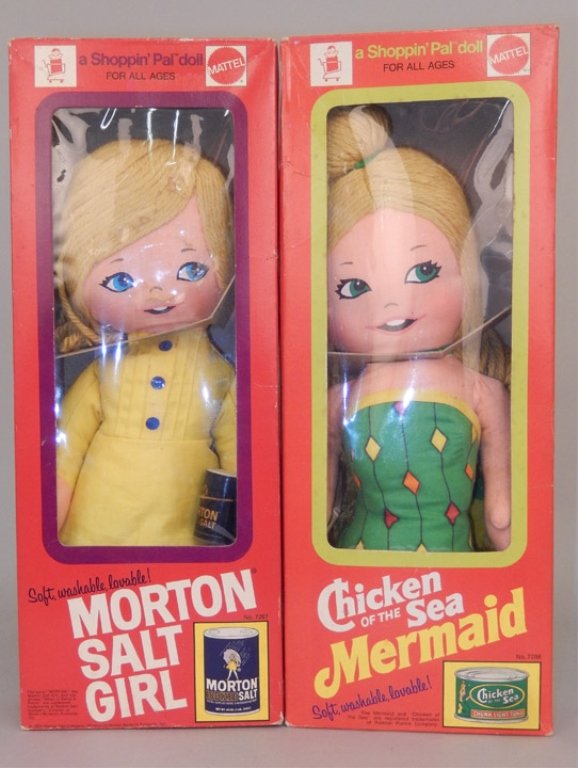Two Mattel Shoppin' Pal dolls in original boxes (1 of 5)