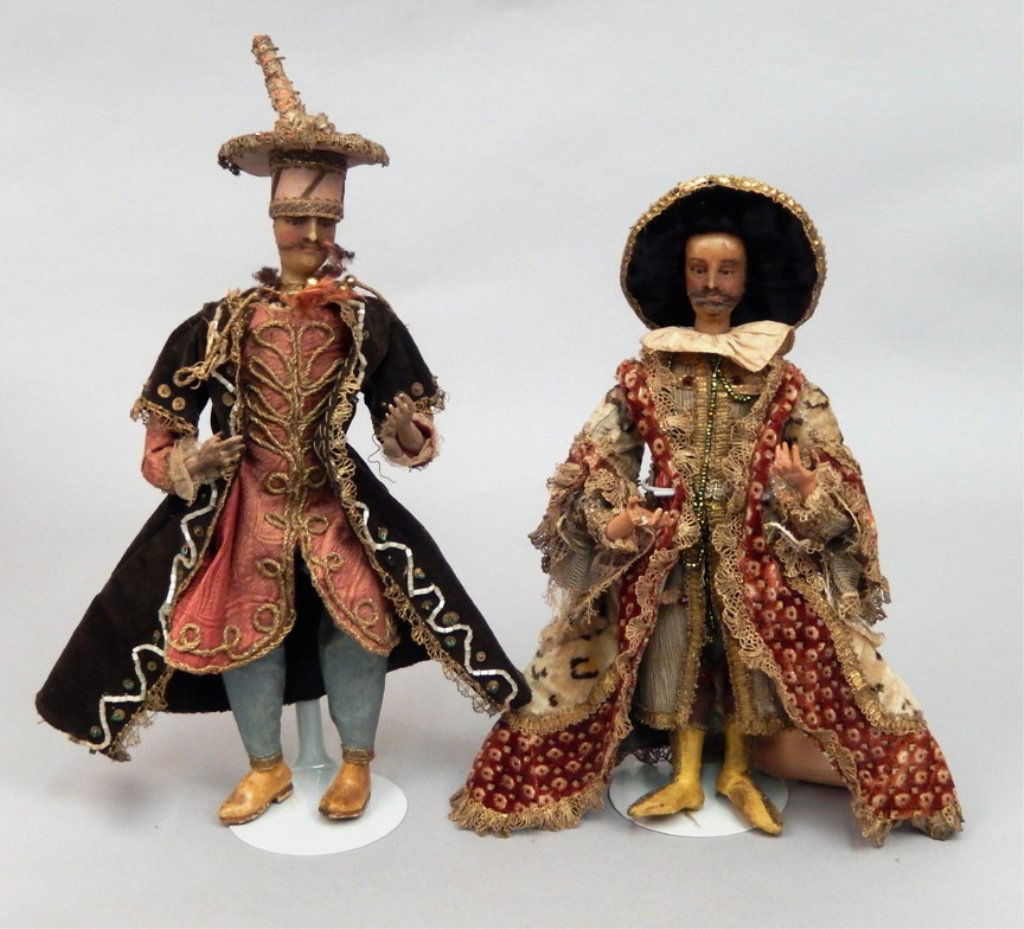 Two late 1800's crÃ¨che figures (1 of 4)