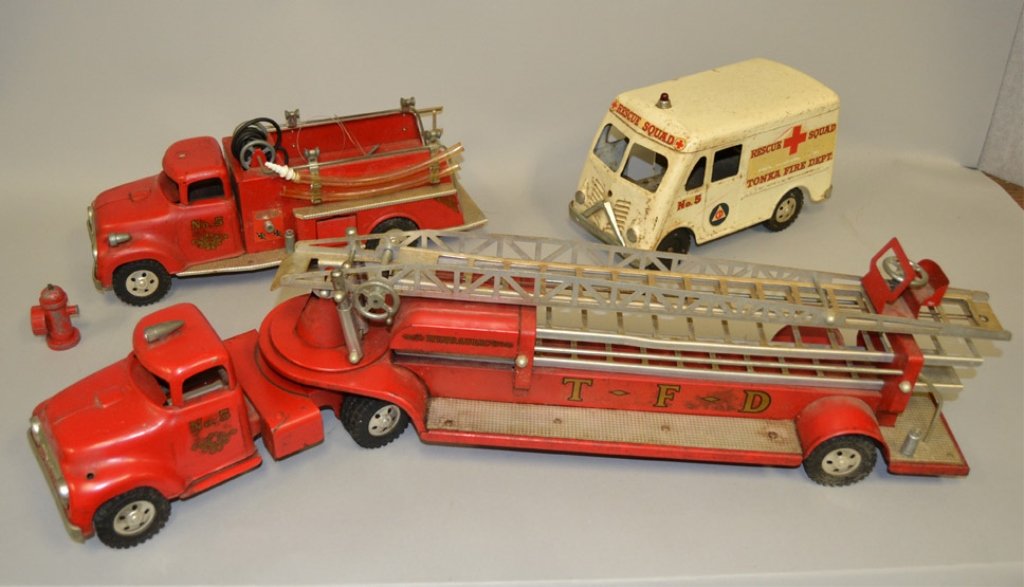 Tonka No. B-212 Fire Department Set (1 of 4)