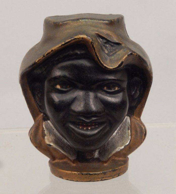 AC Williams Blackboy two face cast iron still bank (1 of 4)