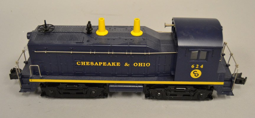 Lionel Chesapeake & Ohio Switcher Locomotive 624: Lionel Chesapeake & Ohio Switcher Locomotive 624, O gauge, no box