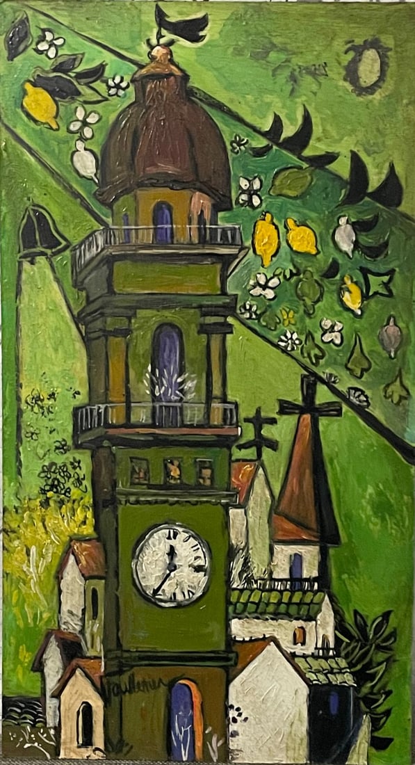 HENRY FAULKNER - LEMON FESTIVAL - TAORMINA - OIL ON BOARD - IN THE STYLE OF (1 of 6)