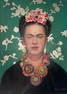 FRIDA KAHLO - SELF PORTRAIT - OIL ON CANVAS - IN THE STYLE OF