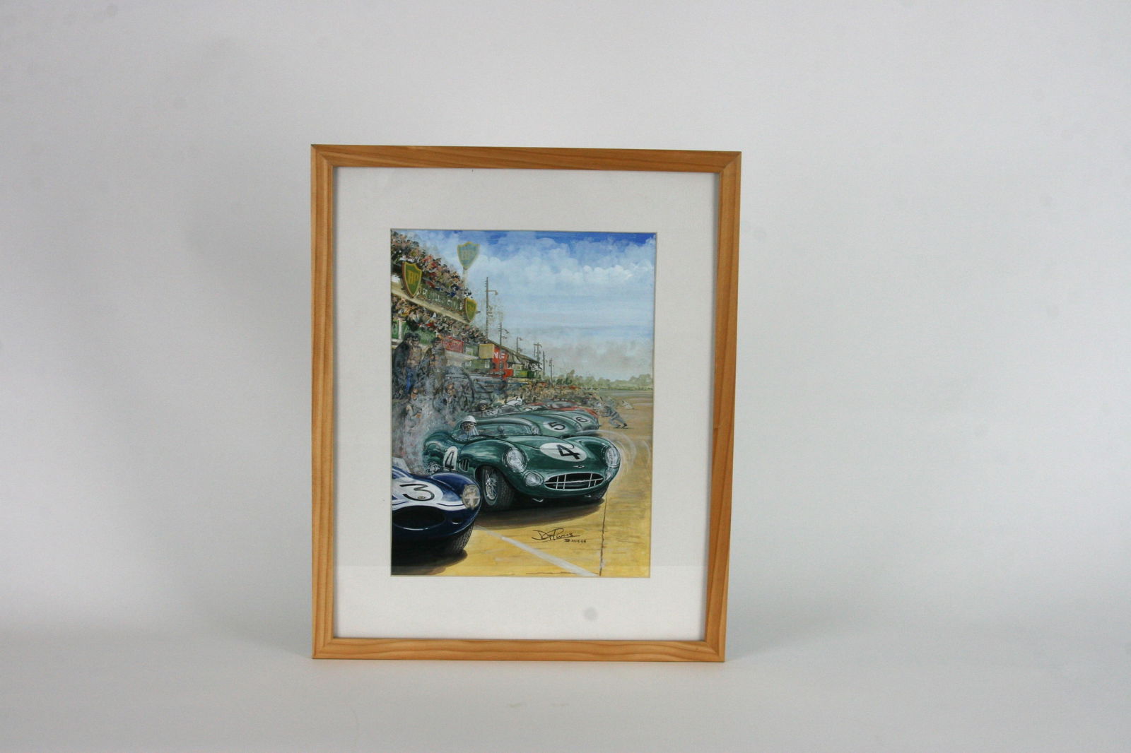 David Purvis 'First Away 1959' Original painting (1 of 2)