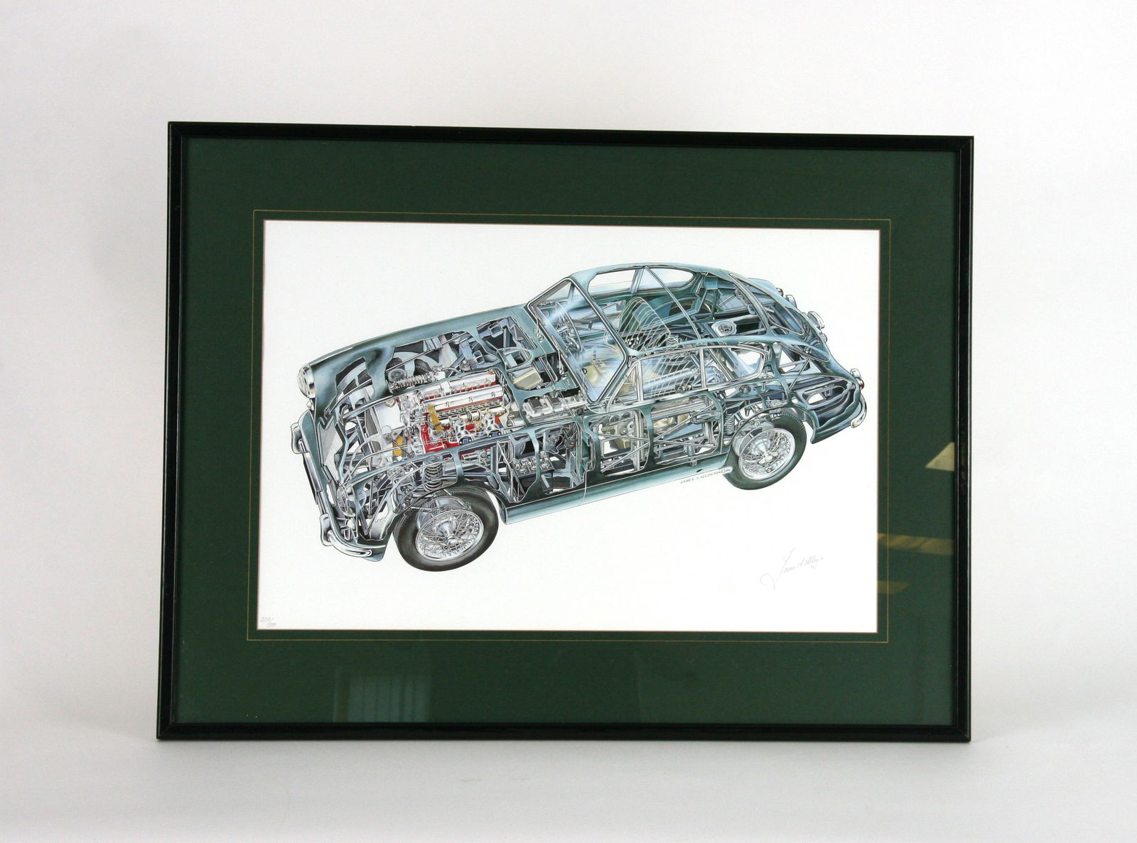 Aston Martin DB2 print by Allington (1 of 4)