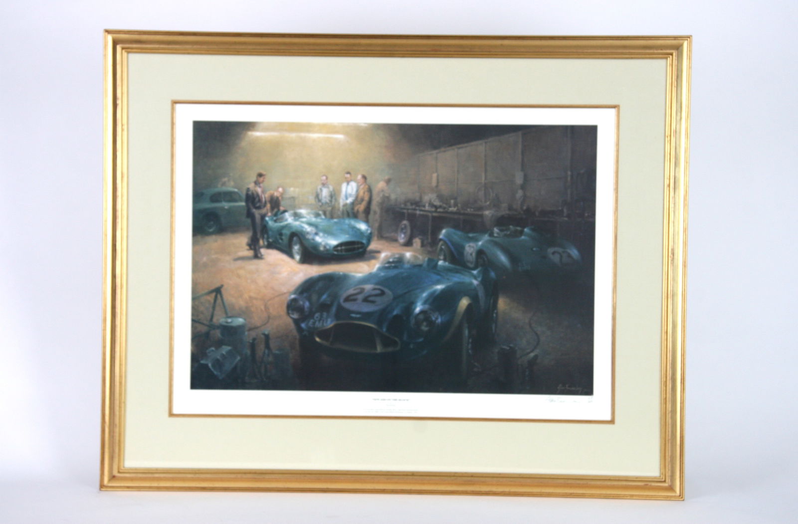 Aston Martin Print by Alan Fearnley (New Kid on the Block) (1 of 4)