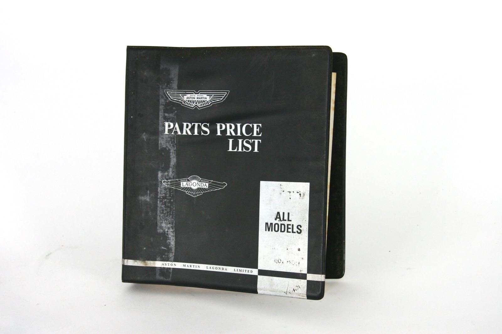 Aston Martin Lagonda parts price list (1 of 2)