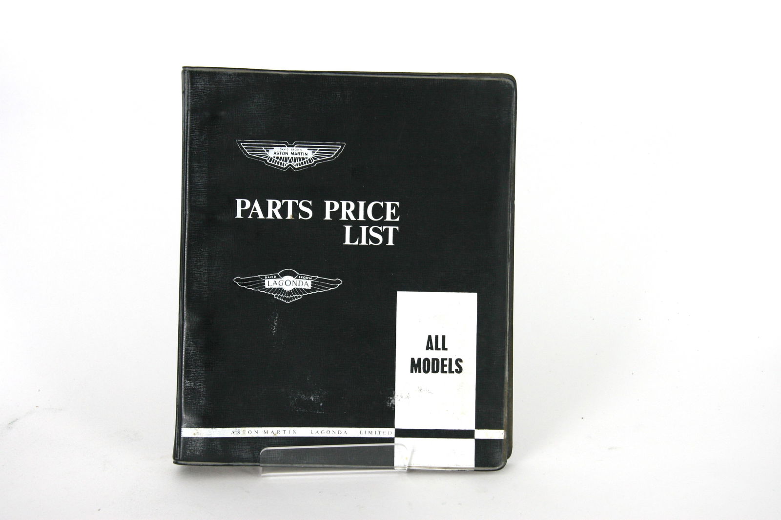 Aston Martin parts pricelist (1 of 3)