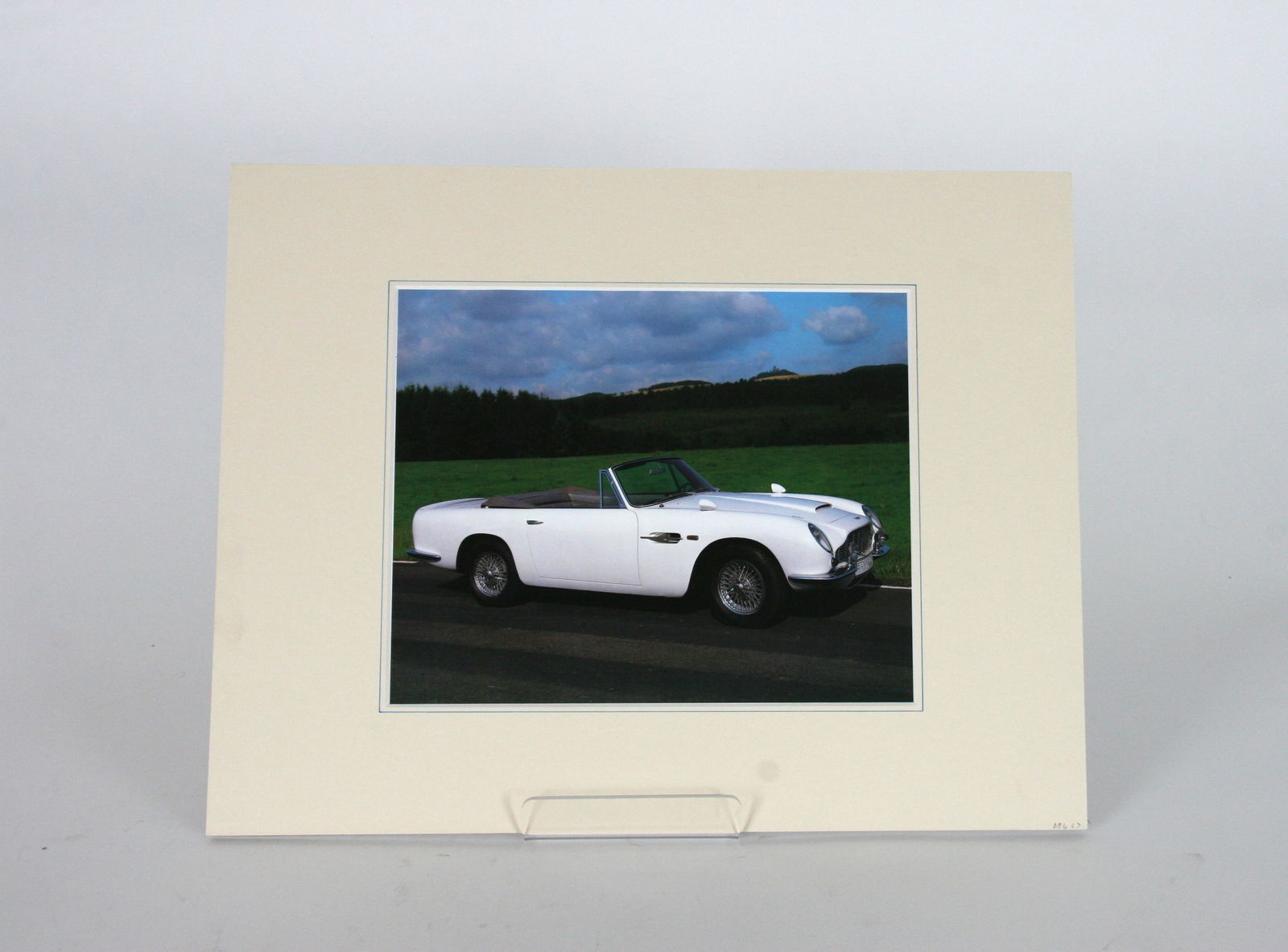 Aston Martin 1967 DB6 Volante mounted print (1 of 1)