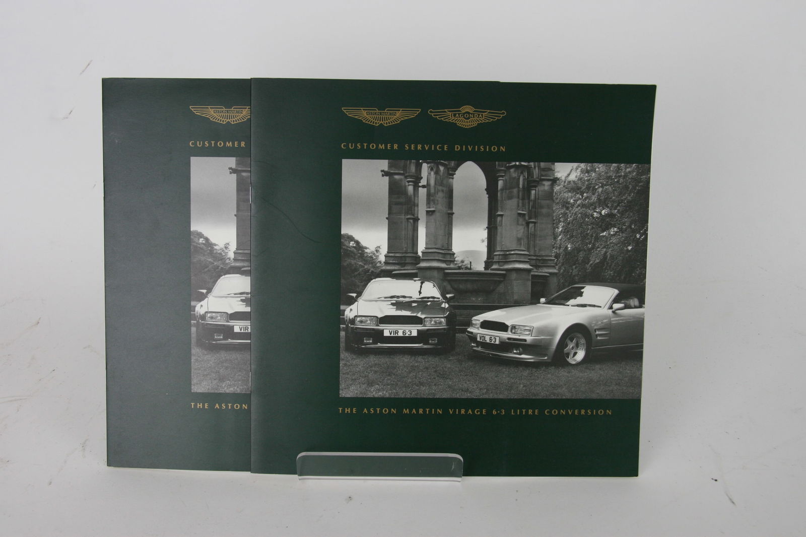 Aston Martin Virage 6.3 ltr conversion brochures (1 of 3)