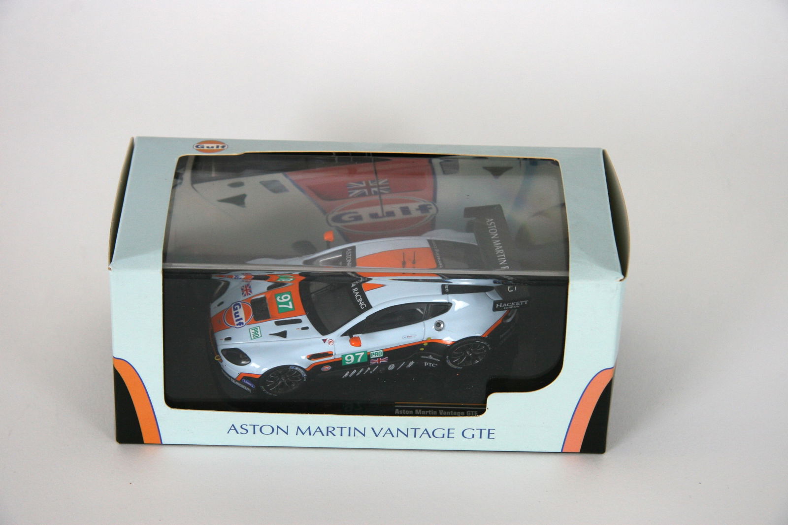 Aston Martin Gulf Vantage GTE model 1:43 (1 of 3)