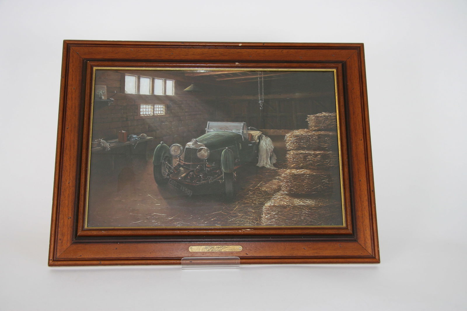 Aston Martin painting by David Player (1 of 3)