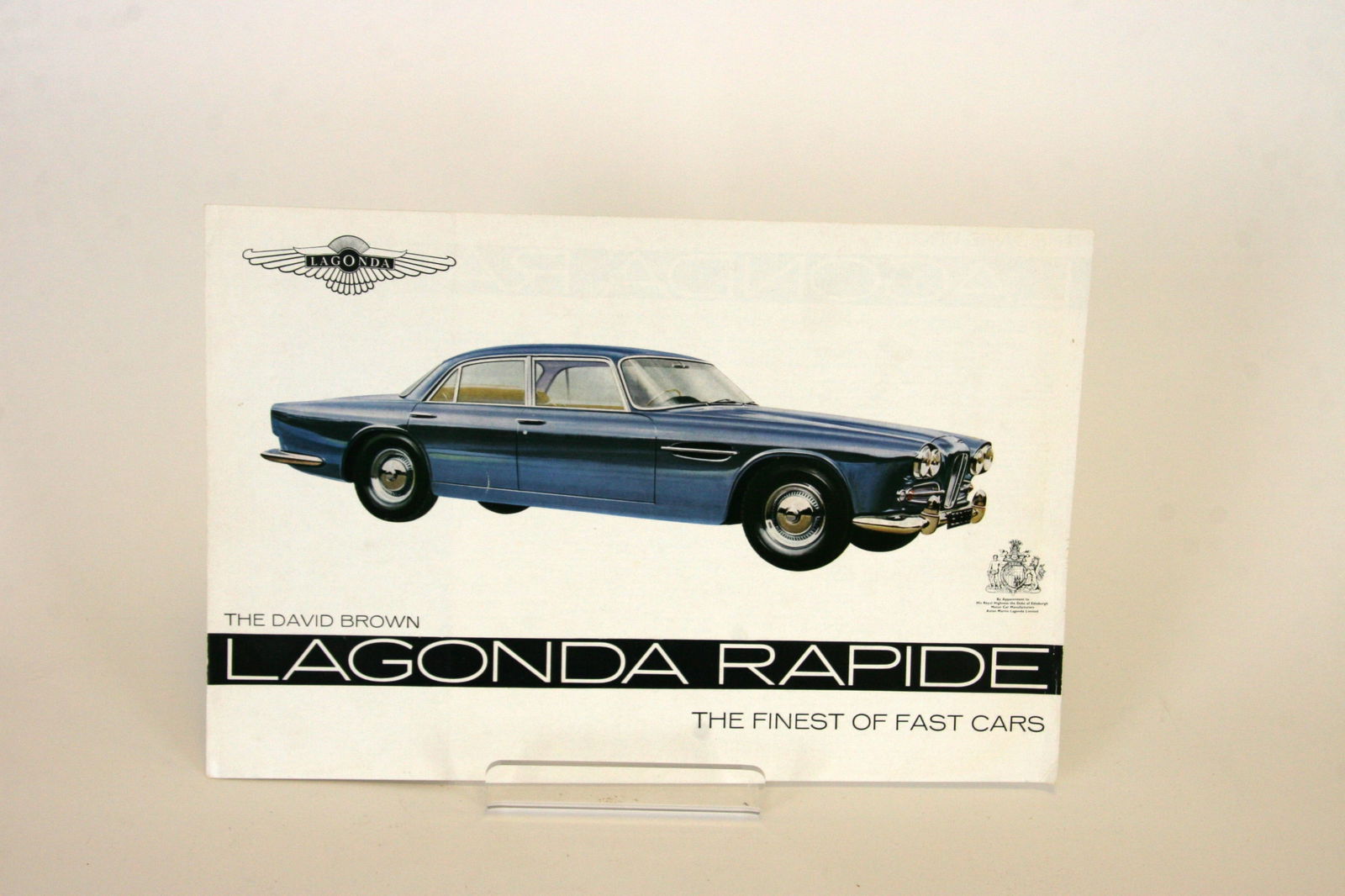 Lagonda Rapide Brochure (1 of 2)