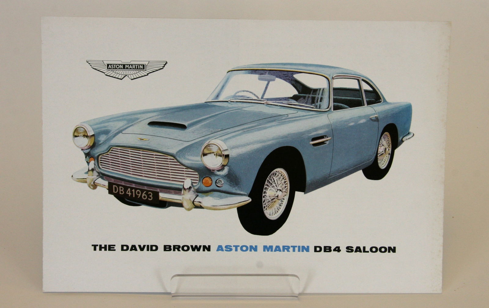 Aston Martin DB4 saloon brochure (1 of 2)