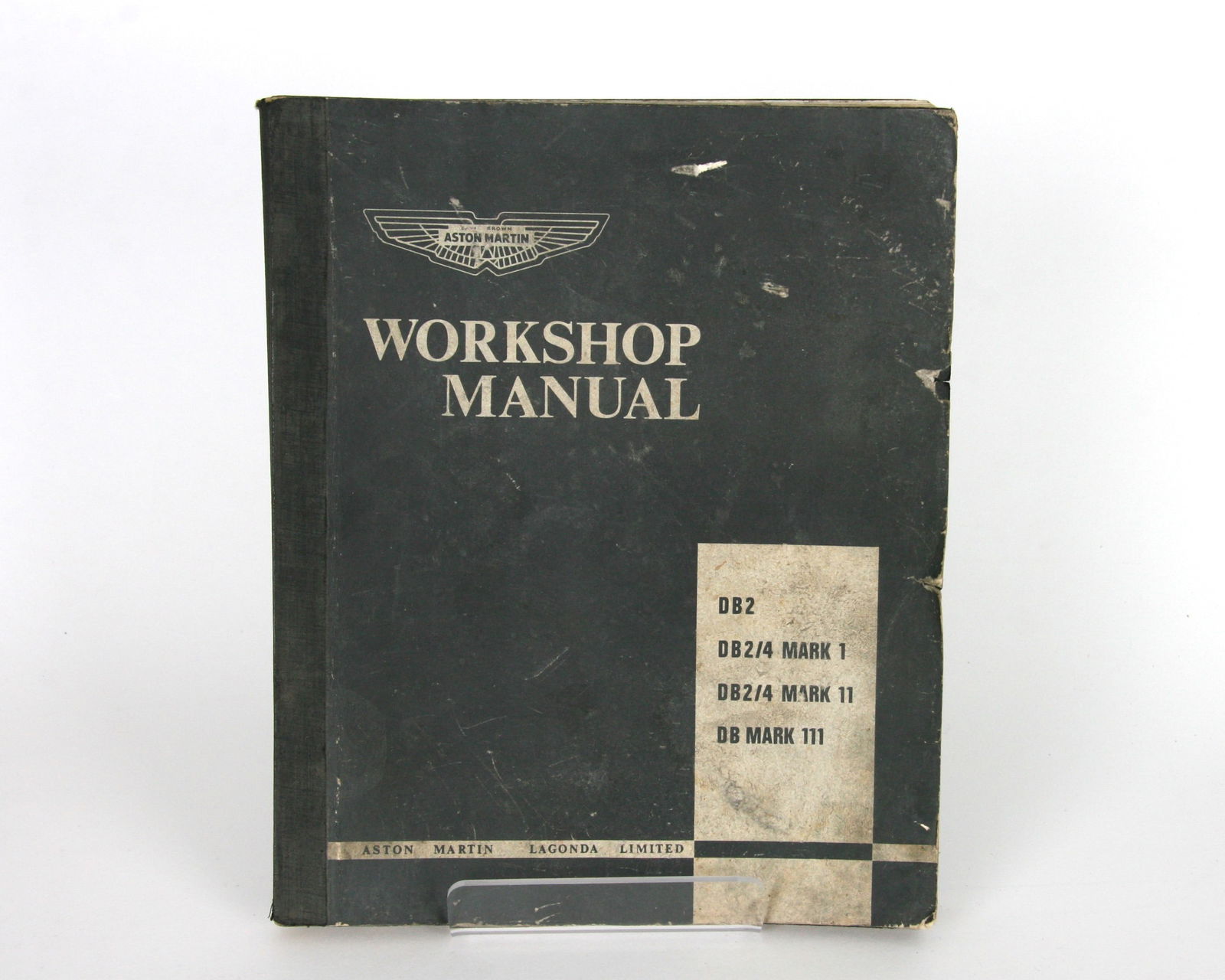 Aston Martin DB2 DB2/4 Original Workshop Manual (1 of 3)