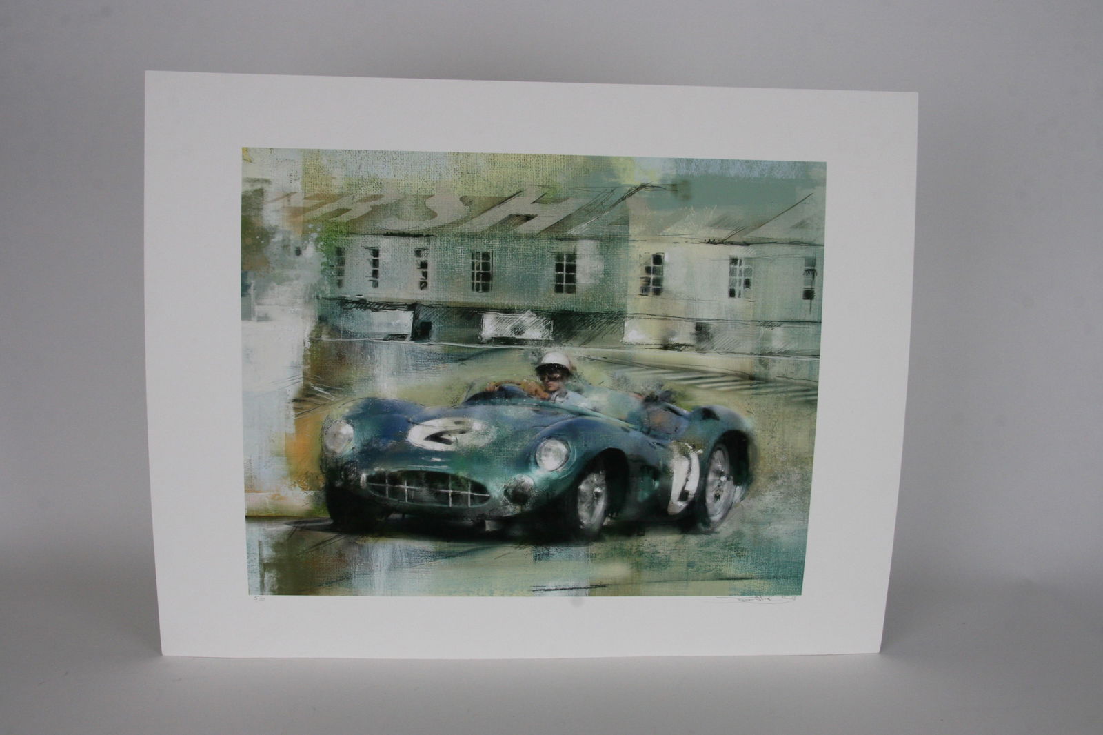Aston Martin Stirling Moss Goodwood TT 1959 print (1 of 3)