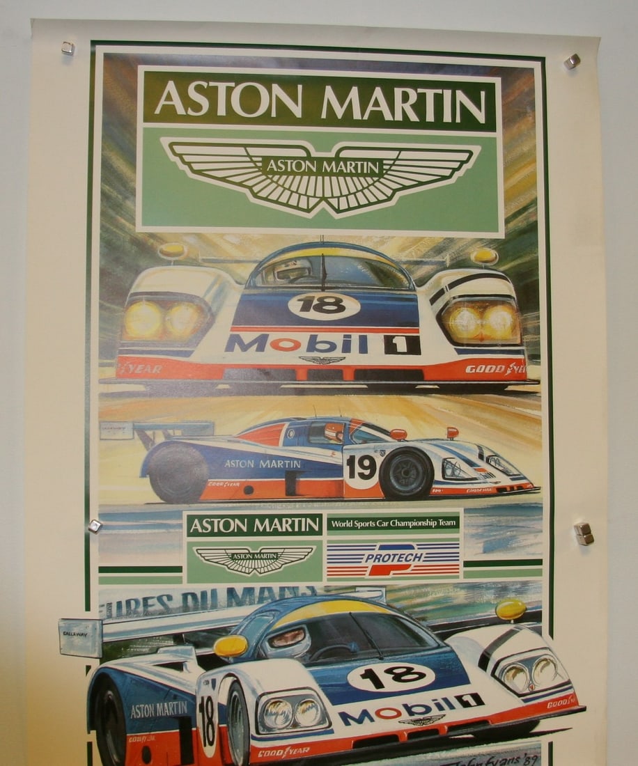 2 x Aston Martin AMR1 posters (1 of 3)