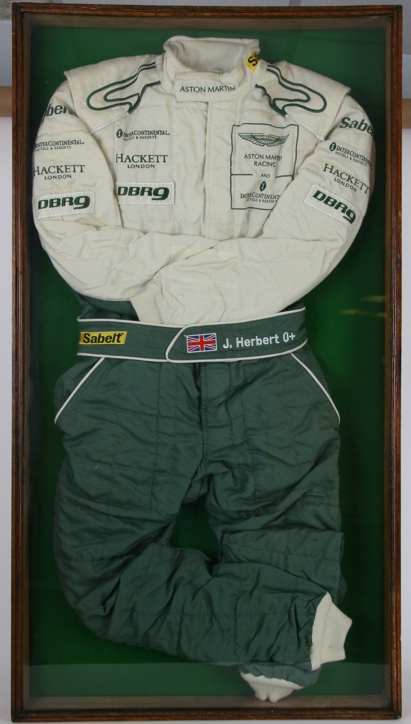 Johnny Herbert Aston Martin DBR9 Le Mans Race Overalls (1 of 3)