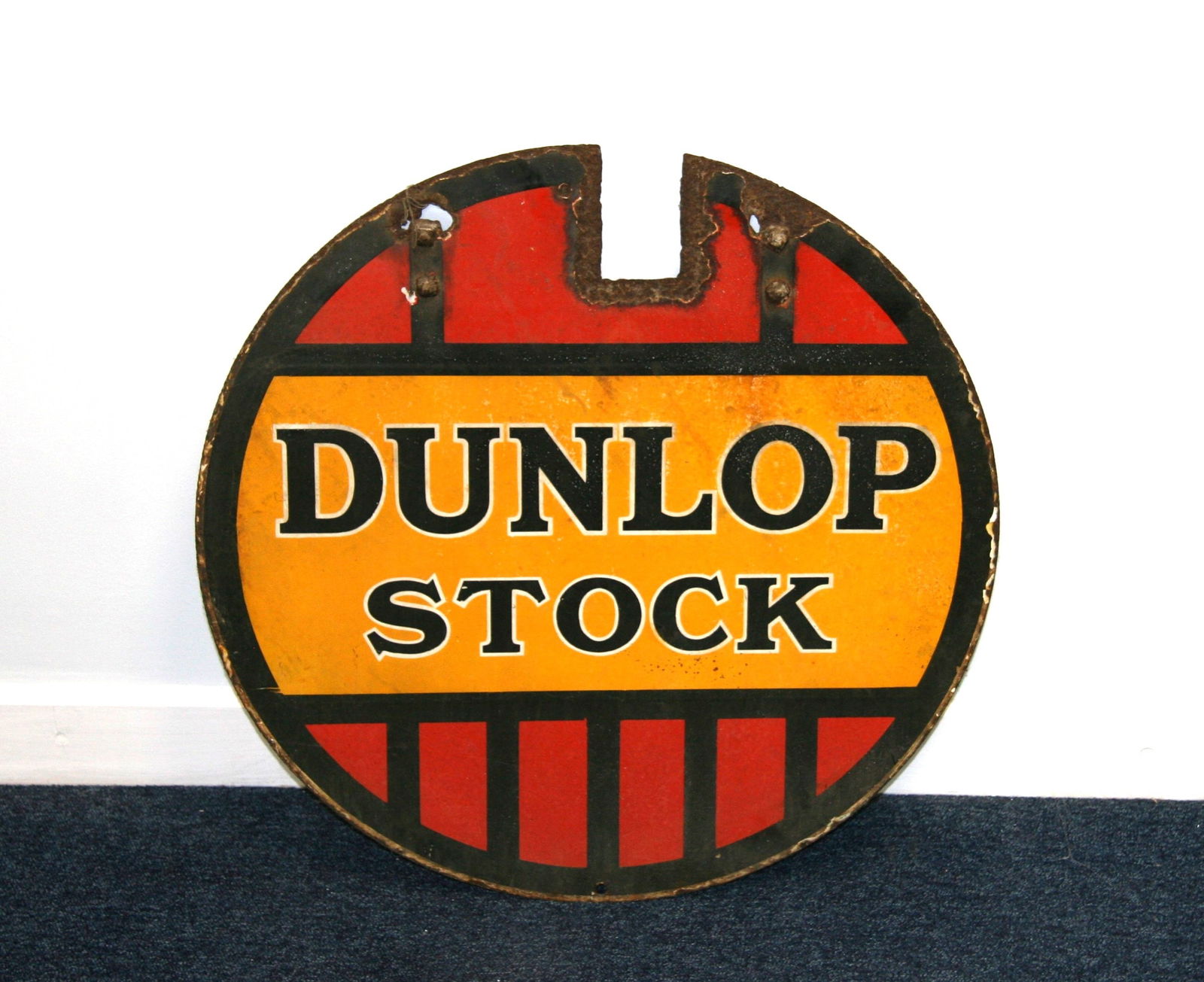 Dunlop stock sign (1 of 2)