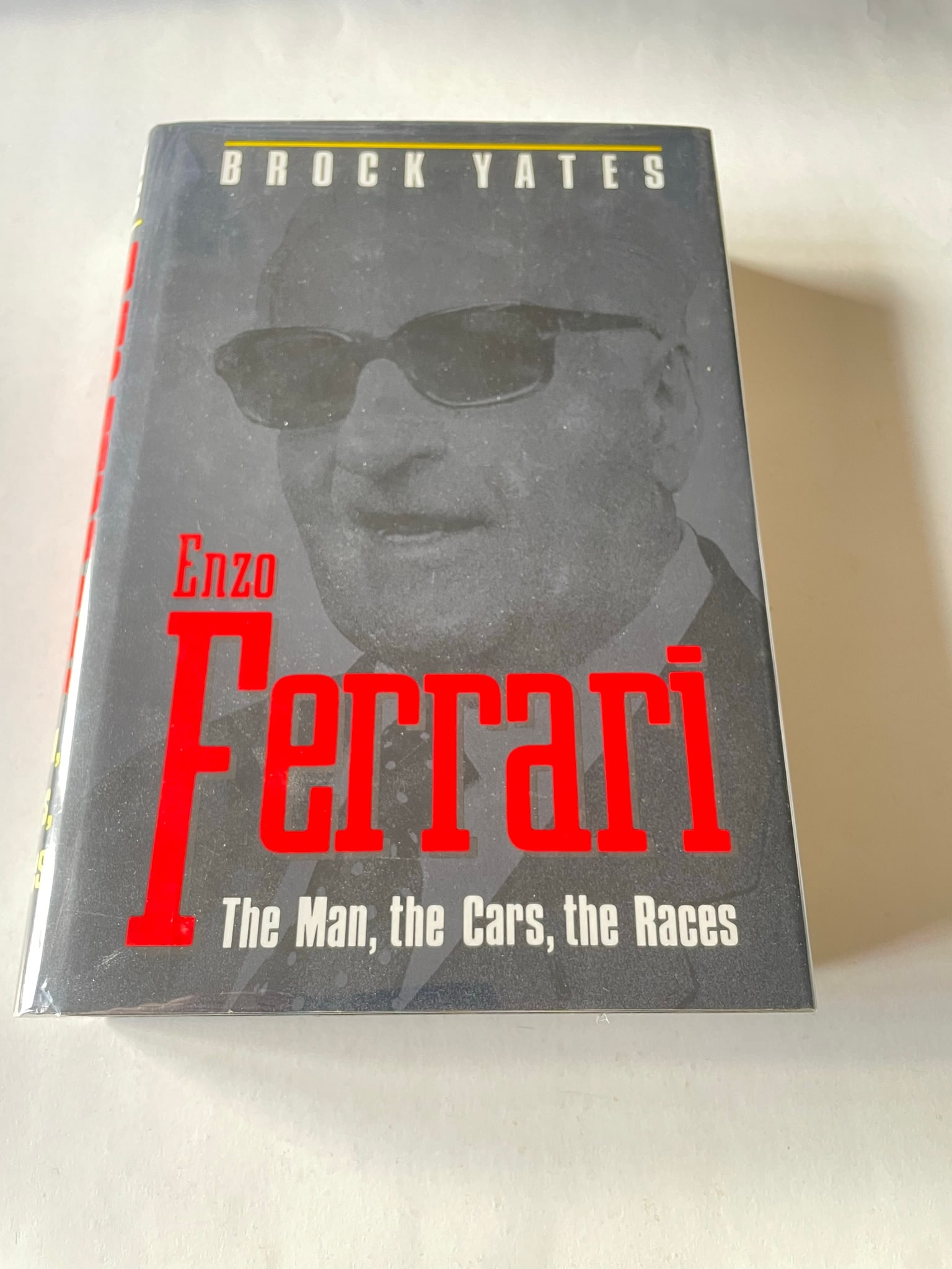 Enzo Ferrari: Enzo Ferrari, "The Man. Author: Yates, Brock. Publisher: the Cars. Year Published: the Races Number of Pages: the Machine". Language: Doubleday.