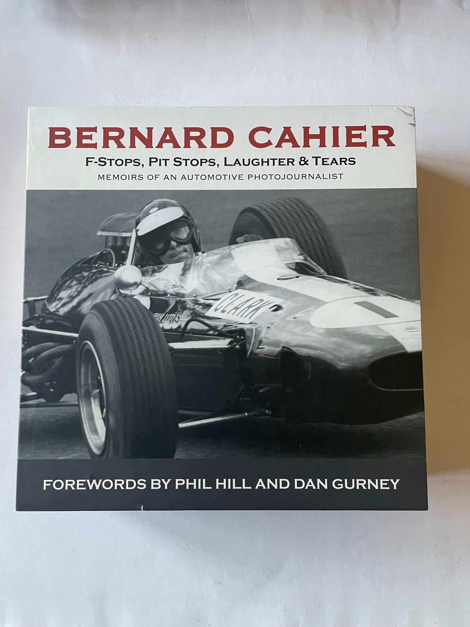 Bernard Cahier: F-stops,Pit Stops,Laughter & Tears by Bernard Cahier: Bernard Cahier: F-stops,Pit Stops,Laughter & Tears - Memoirs of an Automotive Photojournalist. Volume 1 1953-1965 ; Volume 2 1966-1980 and Beyond. Author: Cahier, Bernard (photo). Publisher: Autosport