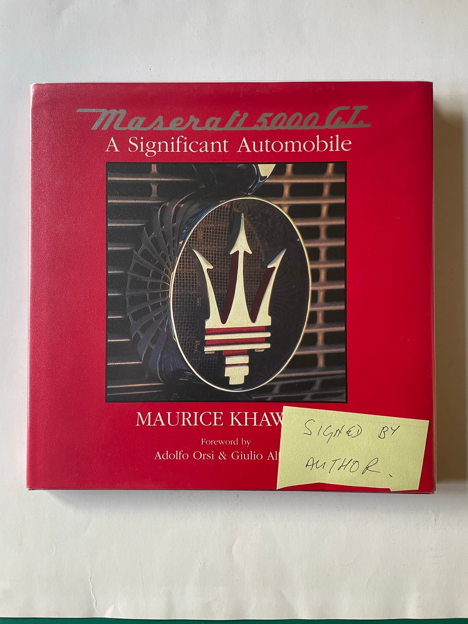 Maserati 5000 GT, A Significant Automobile by Khawam, signed (1 of 1)