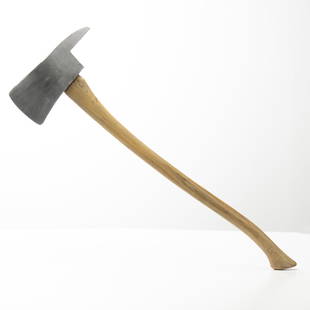 The Shining (1980) - Original Stunt Axe: A stunt axe used by Jack Torrance (Jack Nicholson) in Stanley Kubrick's iconic horror film, The Shining, is a chilling cinematic artifact. Jack wields this axe during the film's terrifying climax, hun