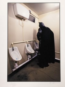 The Dark Knight (2008) - Original Christian Bale Production Photograph