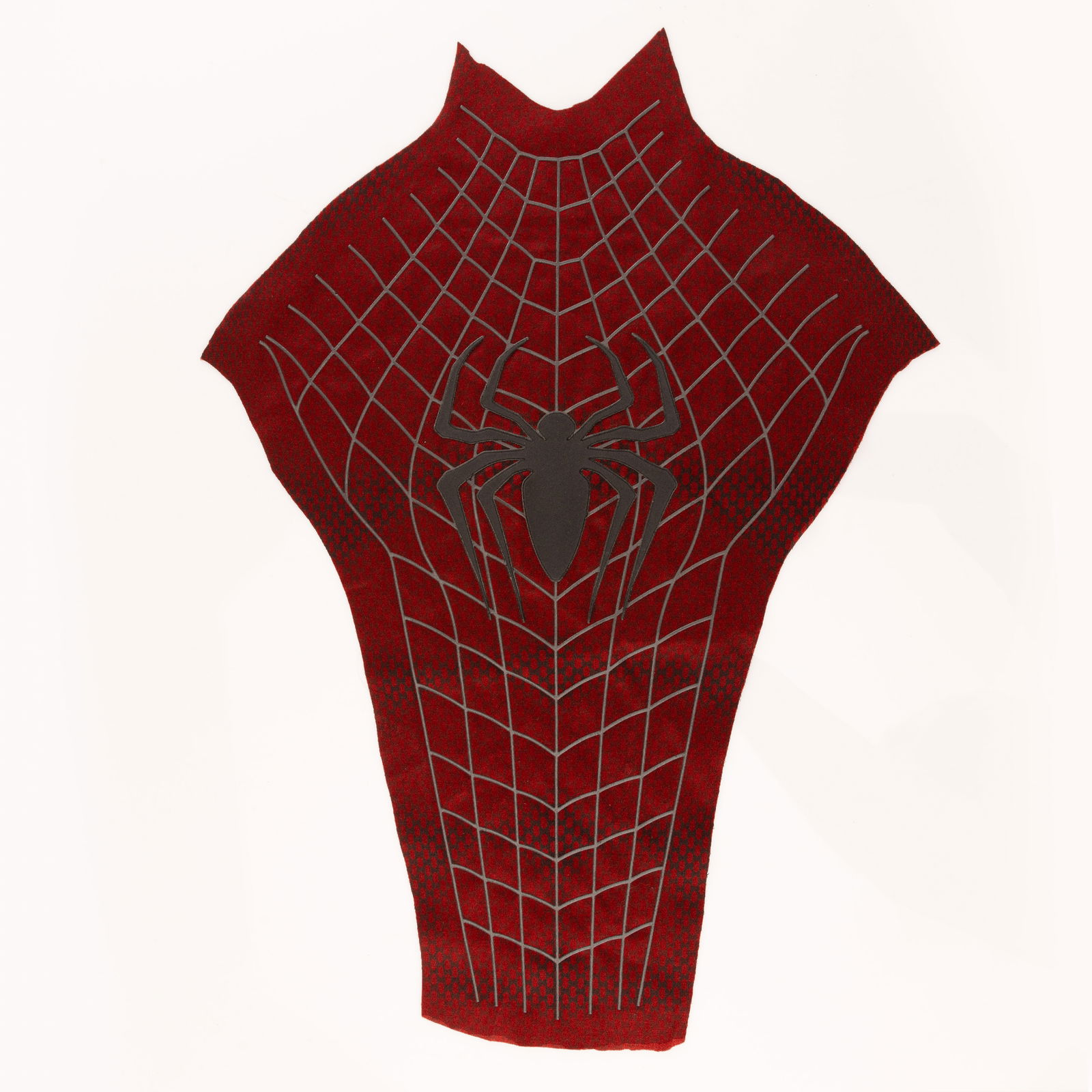 The Amazing Spider-Man 2 (2014) - Spiderman Costume Fabric and Suit Emblem. (1 of 3)
