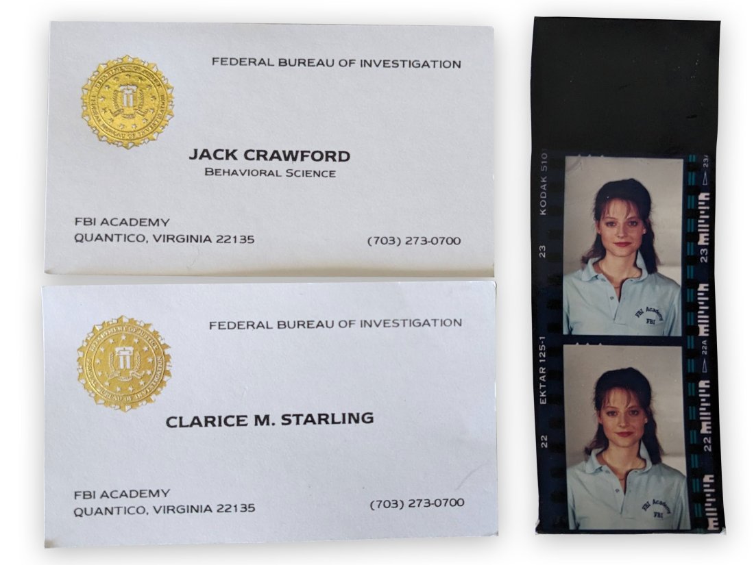Silence of the Lambs (1991) – Clarice Starling's Credentials (1 of 3)