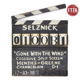 Clapperboard from Gone With the Wind