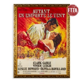 French Grande Poster for Gone With the Wind