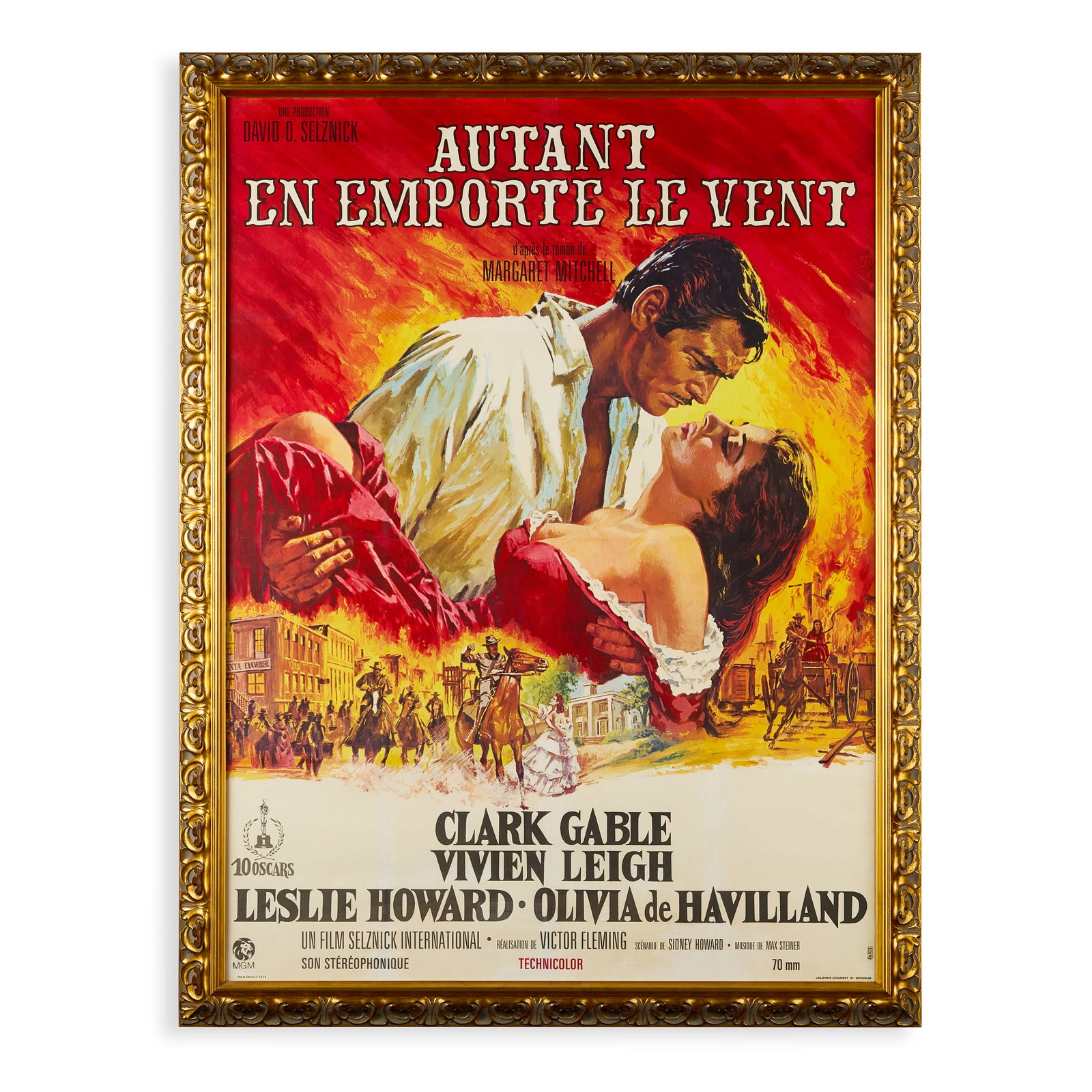 French Grande Poster for Gone With the Wind (1 of 4)