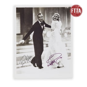 Fred Astaire and Ginger Rogers Signed Photograph