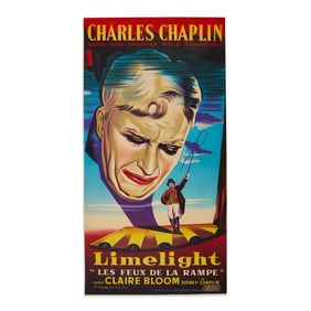 Charlie Chaplin Calvero Poster for Limelight