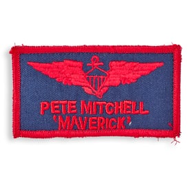 Tom Cruise Flight Suit Patch from Top Gun