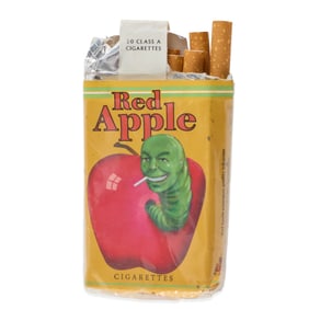 Red Apple Cigarette Pack Prop from Pulp Fiction