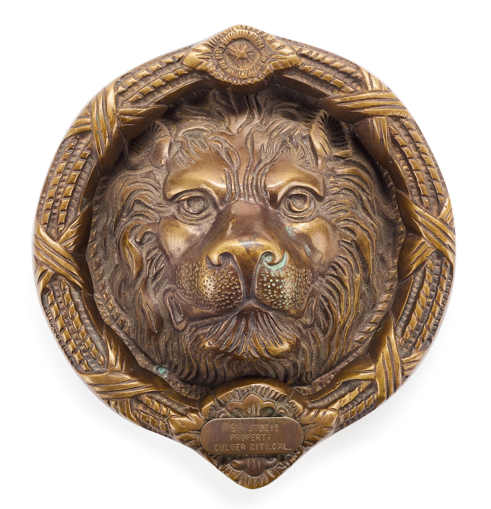 Lions Head MGM Studio Door Knocker (1 of 2)
