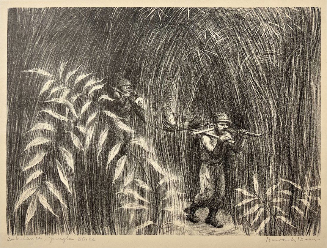 Howard Baer - Ambulance, Jungle Style, 1942-1945 (1 of 3)
