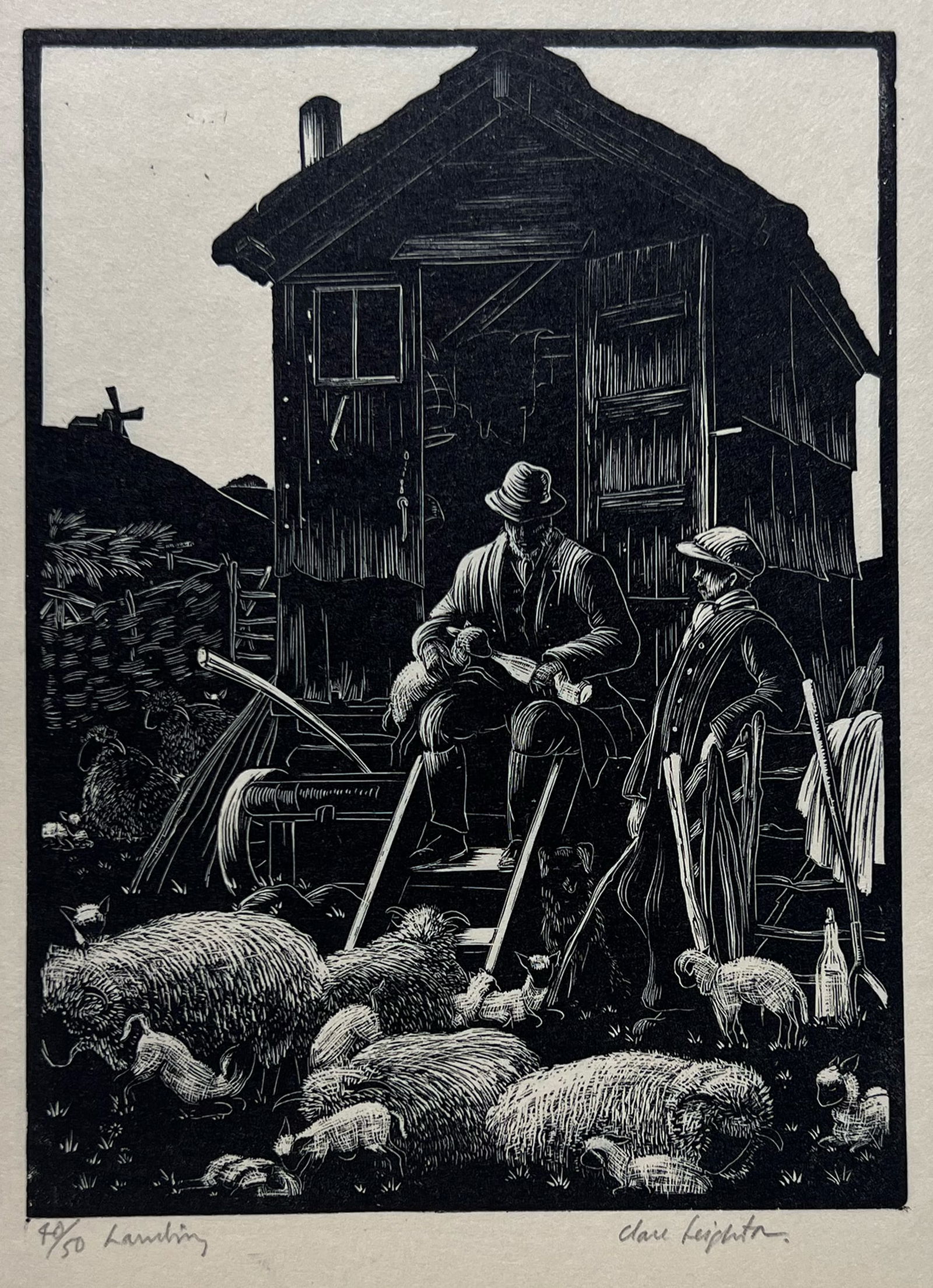 Clare Leighton "Lambing" (1 of 3)