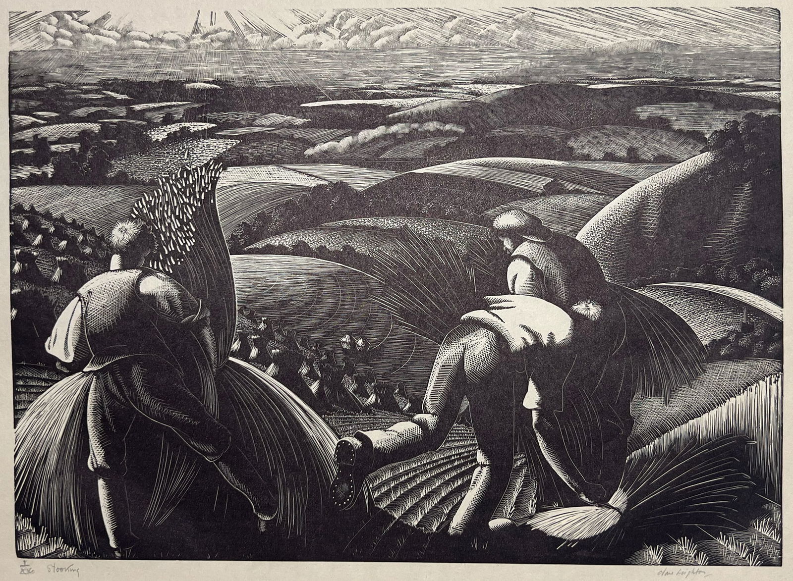 Clare Leighton "Stooking" (1 of 4)