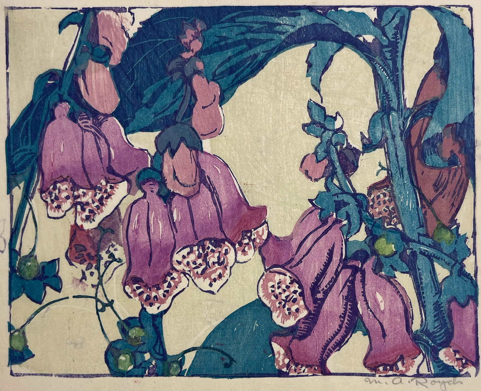 Mabel Royds "Foxgloves" (1 of 3)
