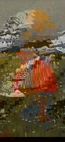 Joza Uprka "Slovak Girl"