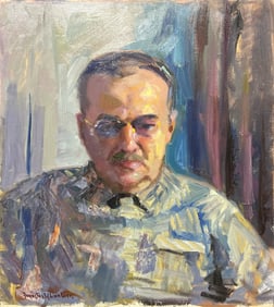 Augustus William Dunbier "Portrait of Ferd Smola"